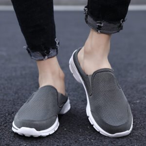 Summer Trend Half Drag Casual Shoes Ultra Light Sports Shoes Men