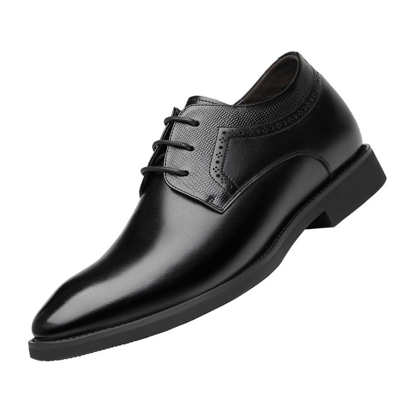 Business Formal Wear Leather Shoes Men's Pointed Casual Shoes - Image 8