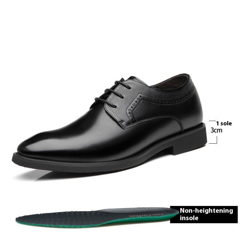 Business Formal Wear Leather Shoes Men's Pointed Casual Shoes - Image 9